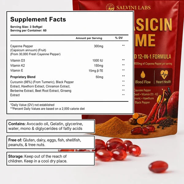 Salvini Labs - Capsaicin Prime (Bloodpressure)