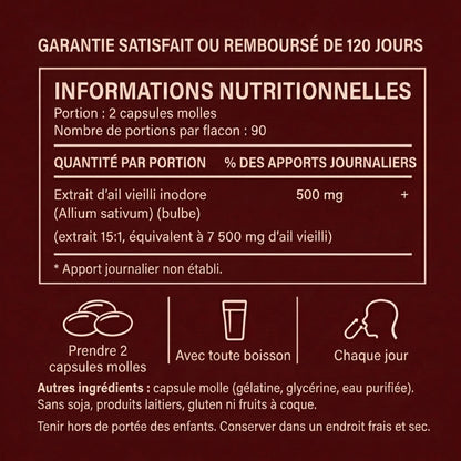 Salvini Labs - Odorless Aged Garlic