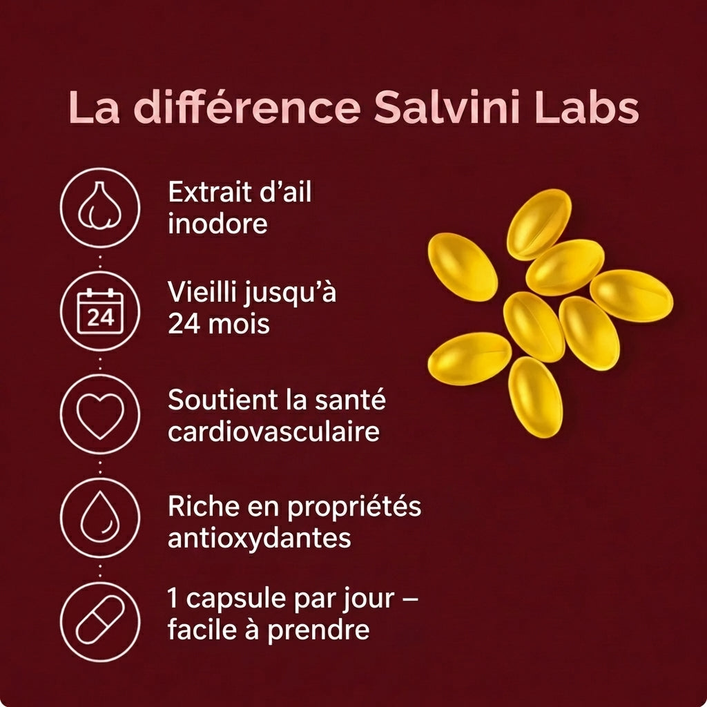Salvini Labs - Odorless Aged Garlic